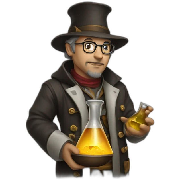 alchemist nerdy emoji