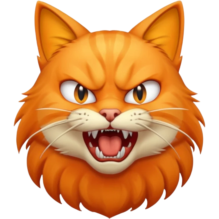 cat rage emoji