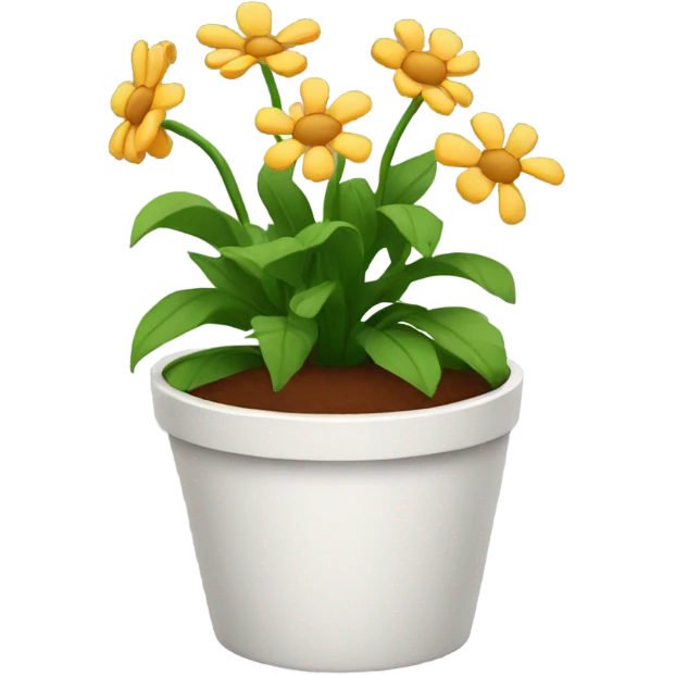 A flowerpot. emoji