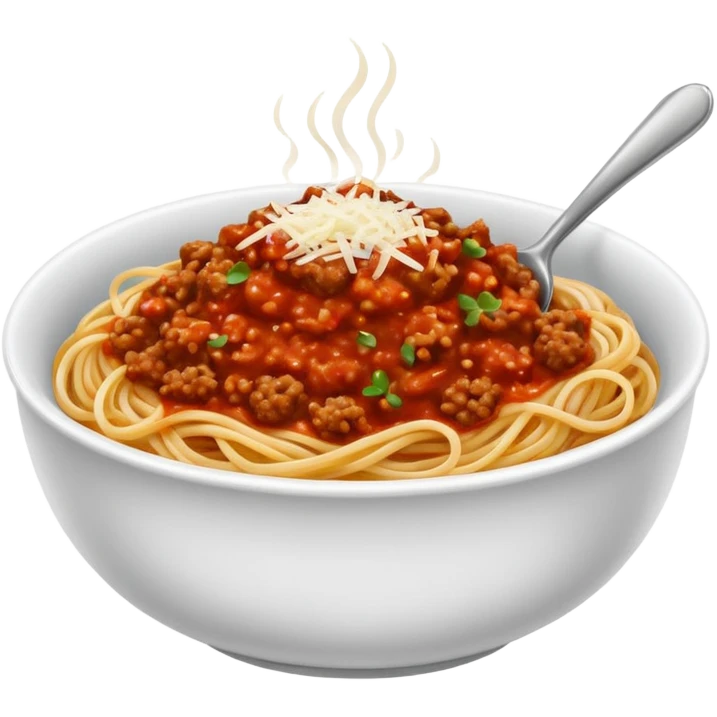 spaghetti bolognese emoji
