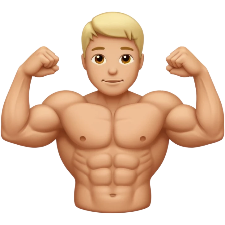 Muscle relaxation emoji