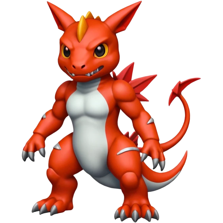 Guilmon (full body) emoji