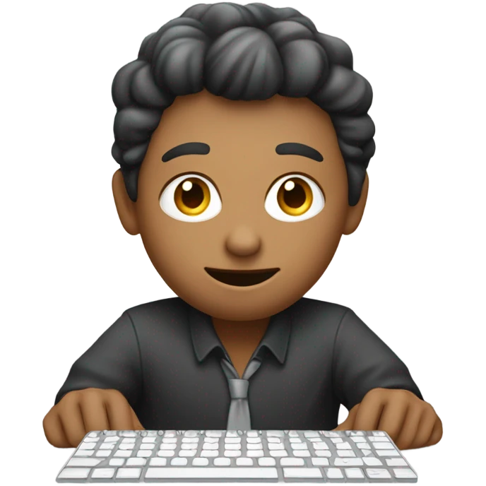 Typing  emoji