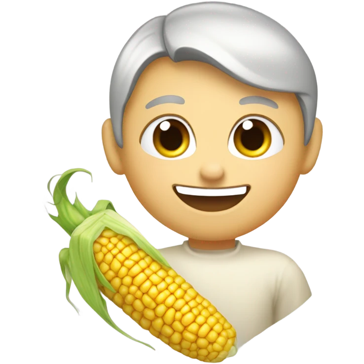 Soft corn emoji