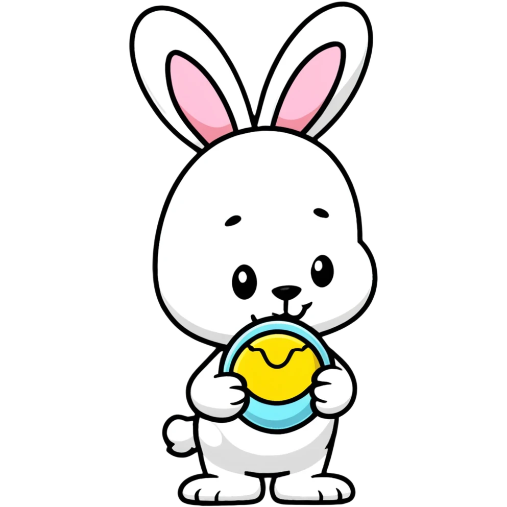 Me and Snoopy Easter  emoji