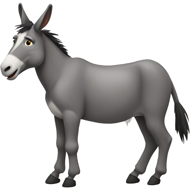 Dancing donkey emoji