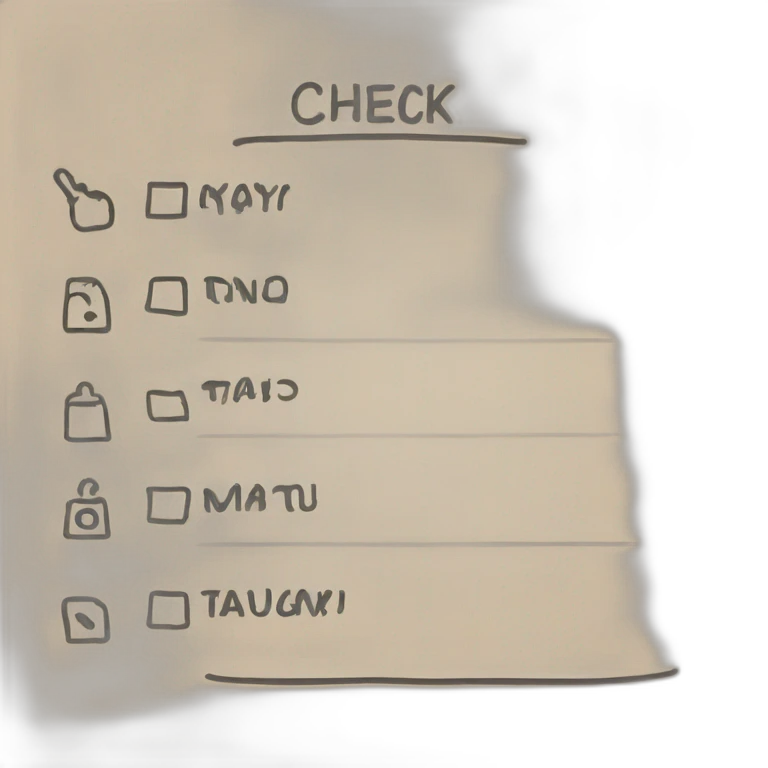 check list emoji