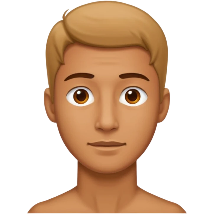 🧔🏻+with a neck emoji