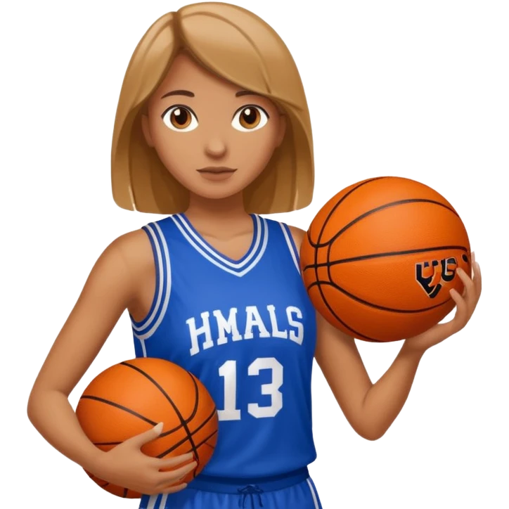 woman basketball emoji