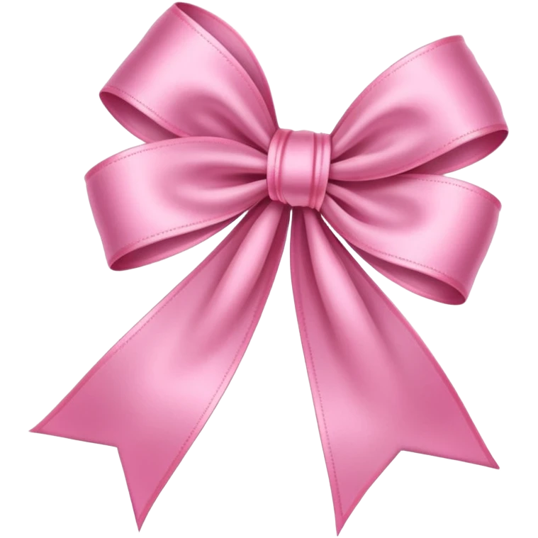 Ribbon pink emoji