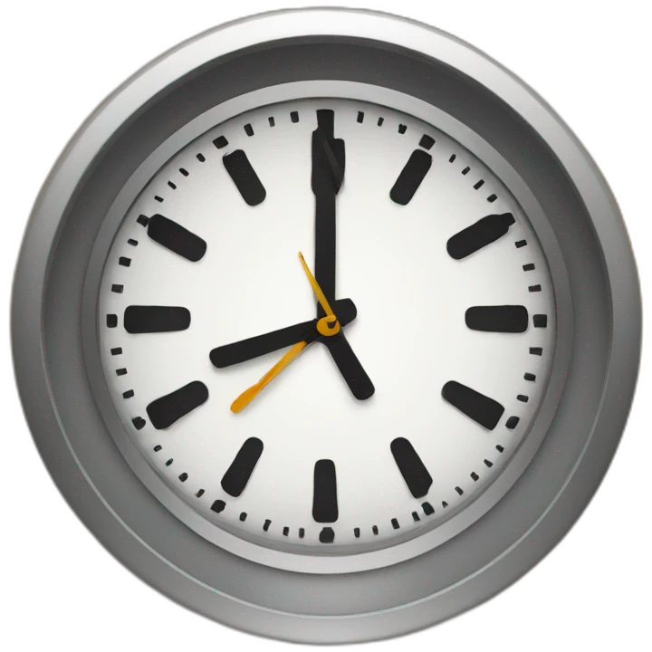 Clock emoji