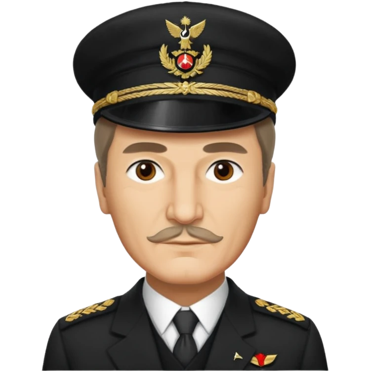 Atatürk kasket emoji