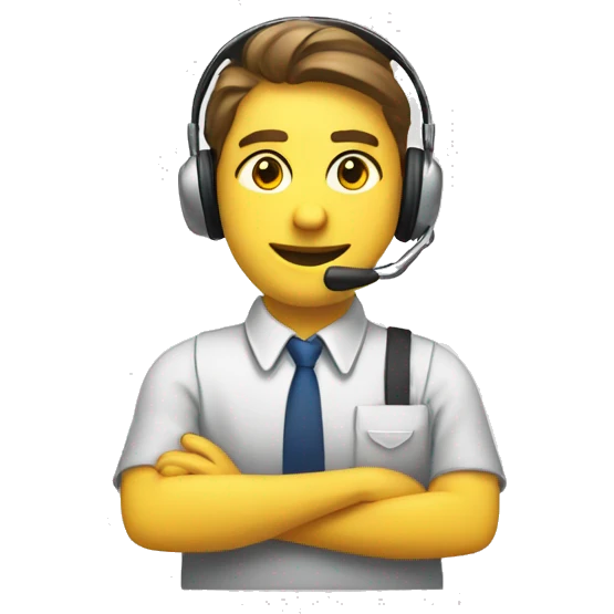 helpdesk agen emoji