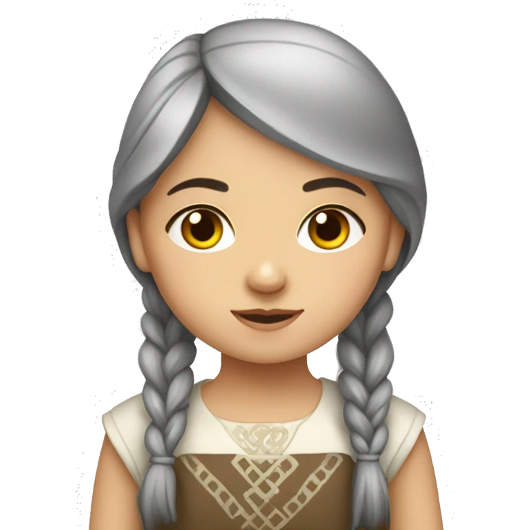 slavic girl  emoji