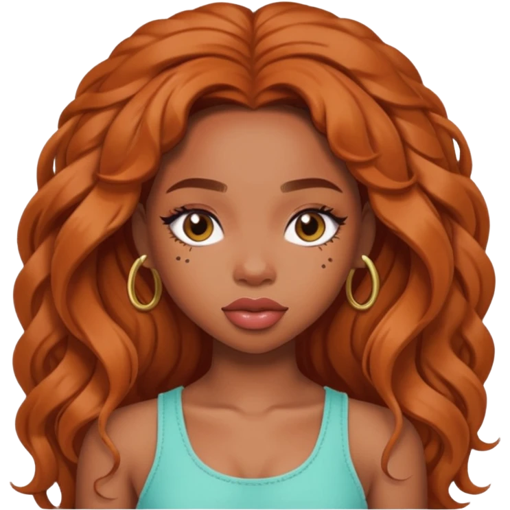 sza, pretty bratz baddie emoji