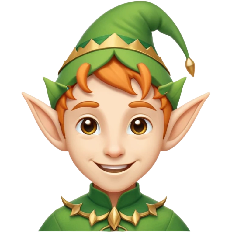 friendly elf with pointy ears emoji
