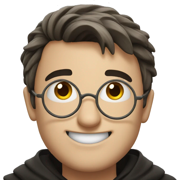 Harry Potter winking emoji
