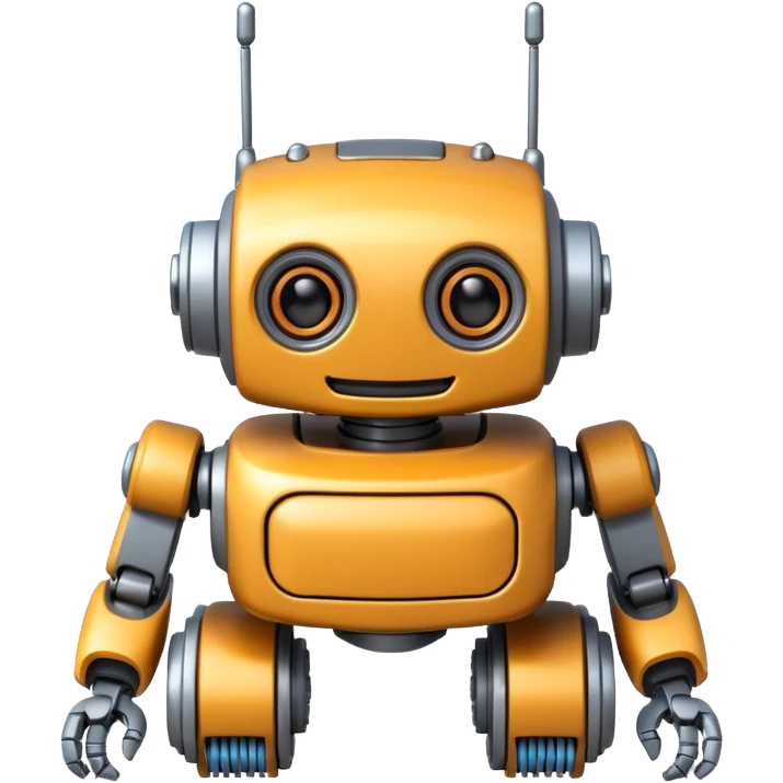 Robot cozmo smiling emoji