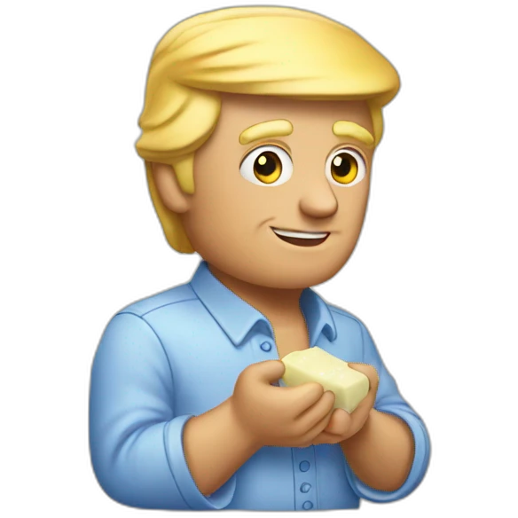 trump-holding-soap emoji