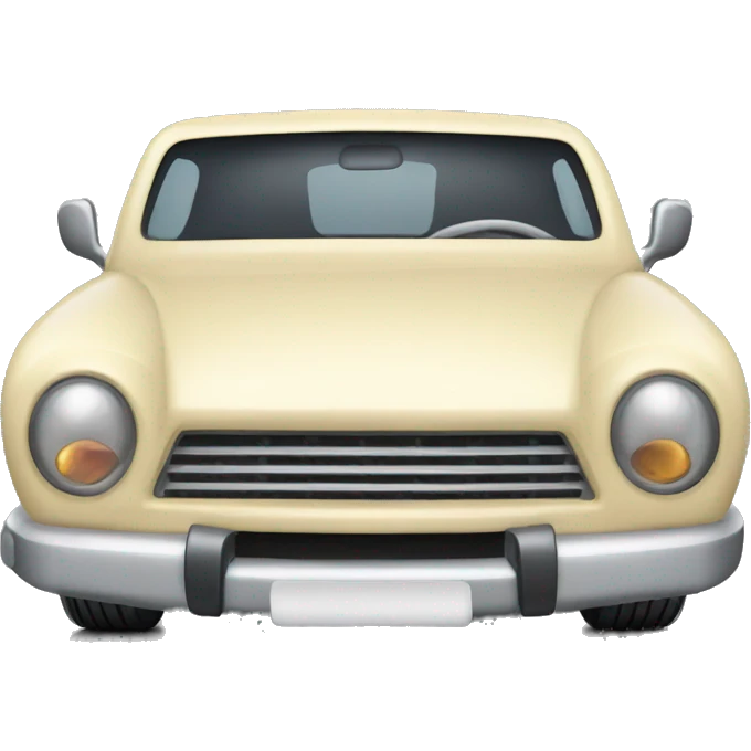 A car bullbar emoji