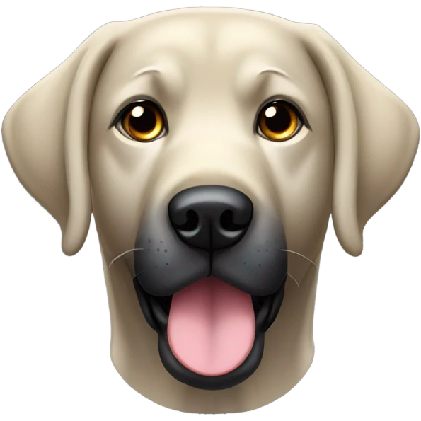 Black Labrador  emoji