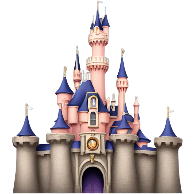 Disneyland paris castle emoji