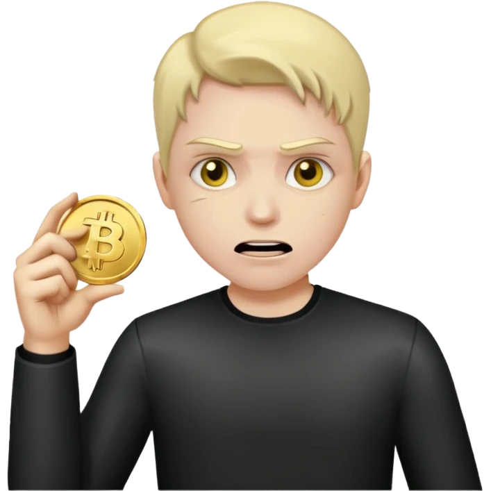 Voilent killer coin seller  emoji