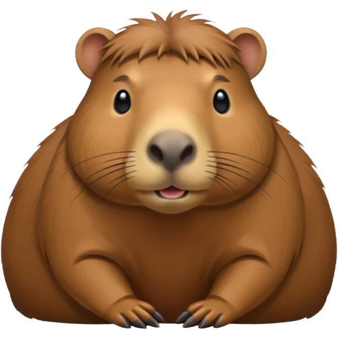 Capybara emoji