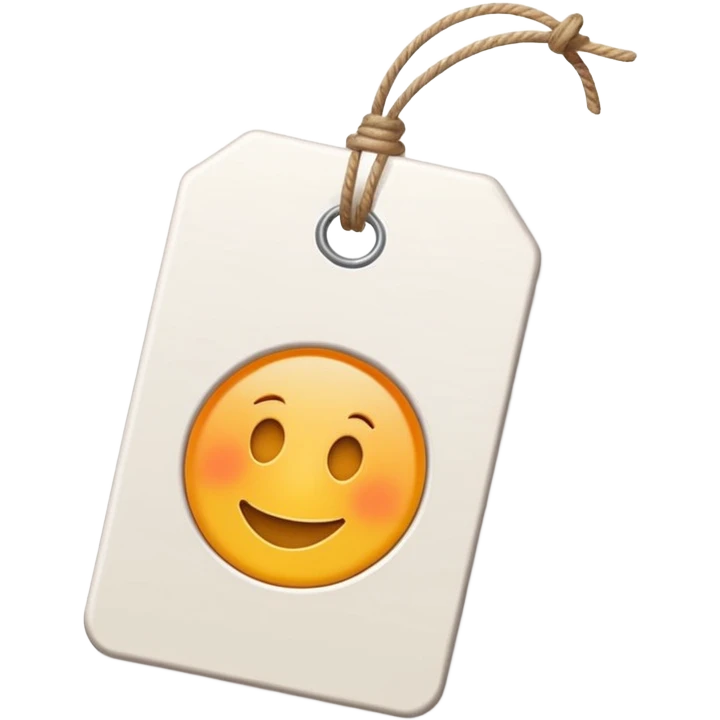 blog Price tag emoji