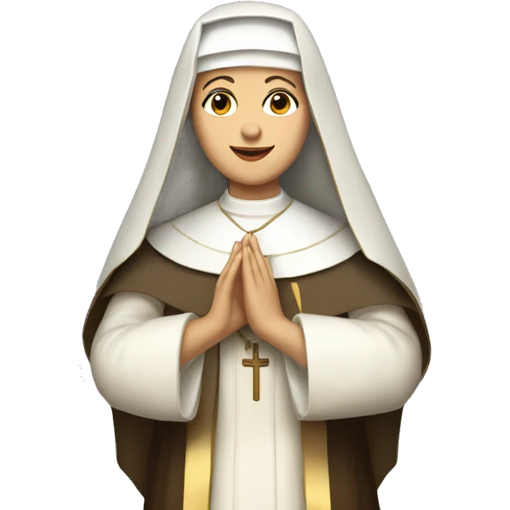 Saint Teresa of Lisieux emoji