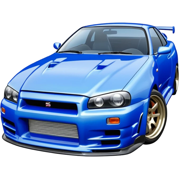 The 1999 Nissan Skyline GT-R R34 is the car used in the movie 2 Fast 2 Furious.   emoji