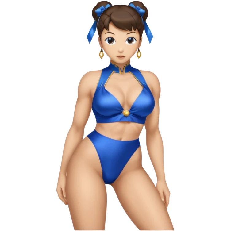 Chun li knickers no bra emoji