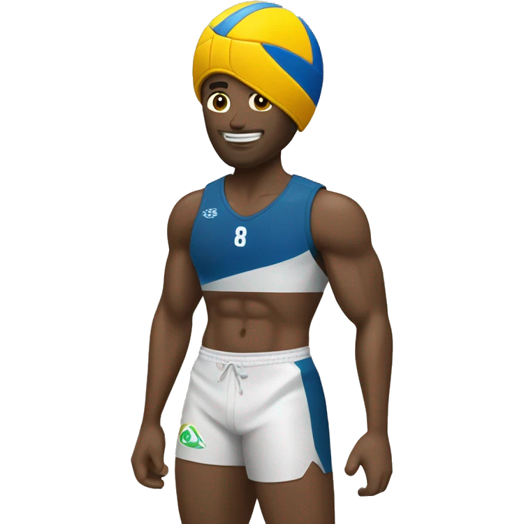 Beach volleyball player emoji