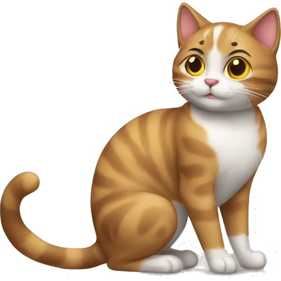 gato fazendo exercicio na academia emoji