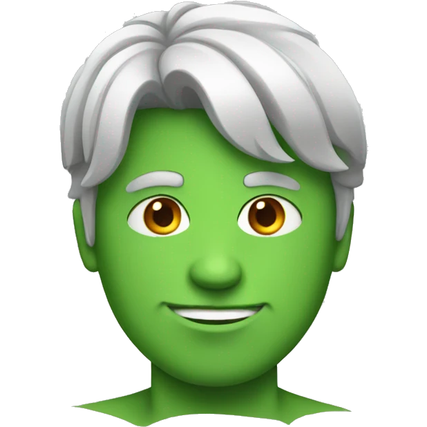 green face avatar emoji