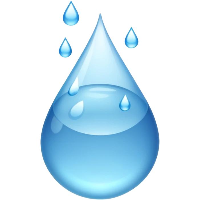 vaso de agua emoji