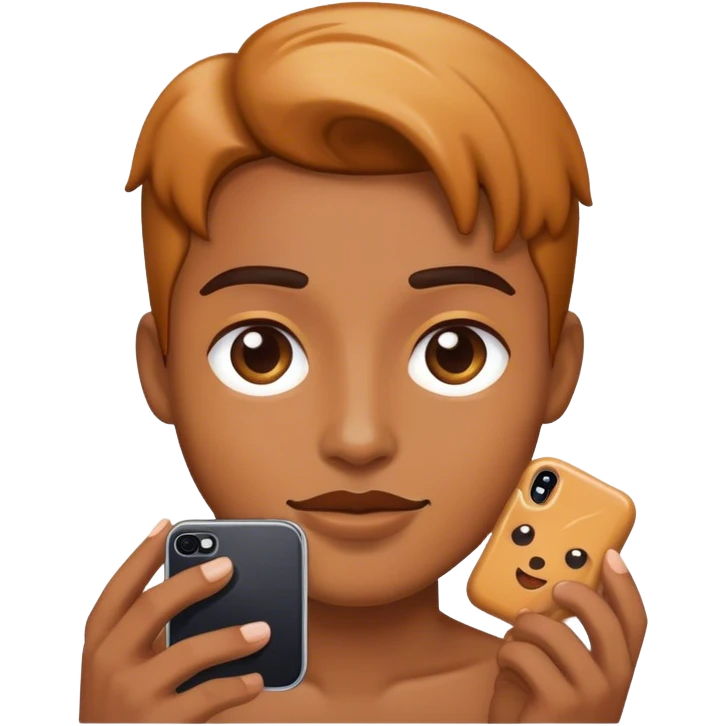 Iphone cara emoji