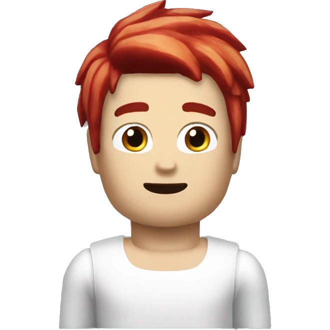 an roblox bacon hair emoji
