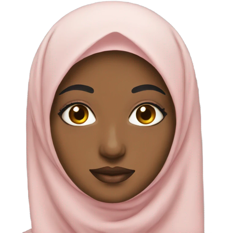 HIJAB WITH MAKEUP emoji