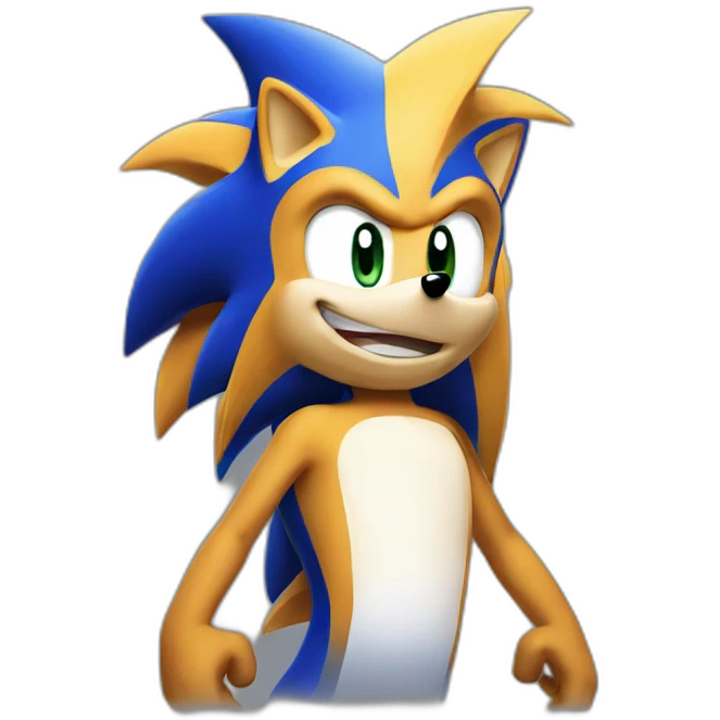 Sonic the hedgehog  emoji