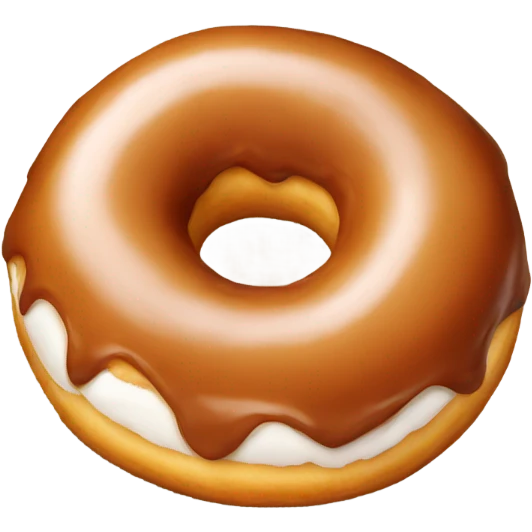 Maple doughnut  emoji