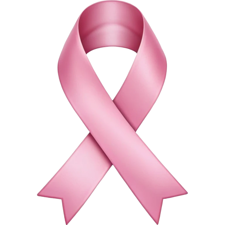 Breast cancer symbol emoji