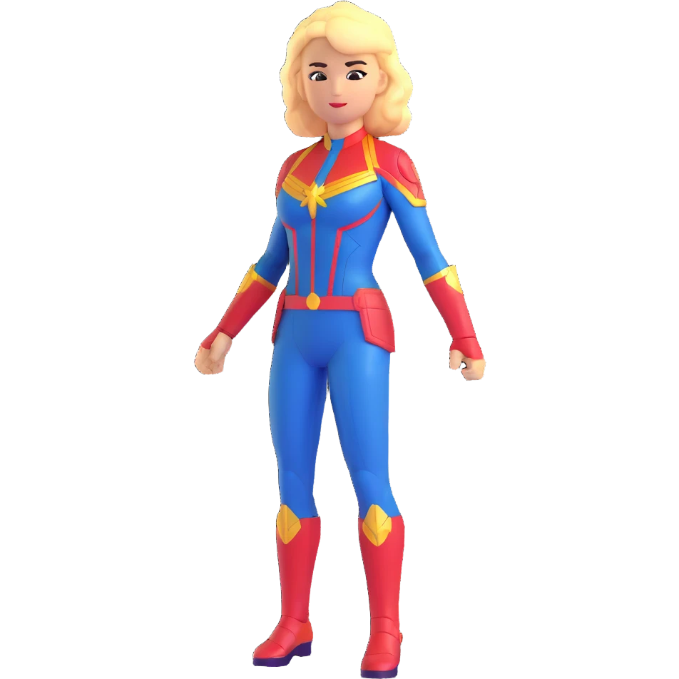 Captain Marvel superhero emoji