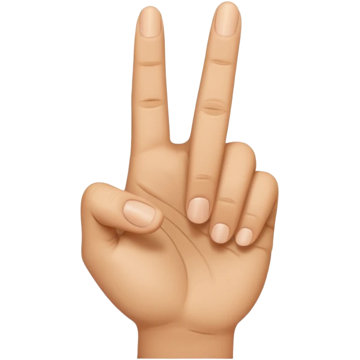 hand with index finger raised emoji