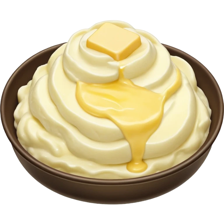 Delicious Mashed potatoes emoji