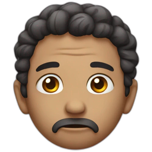 Melancholy emoji