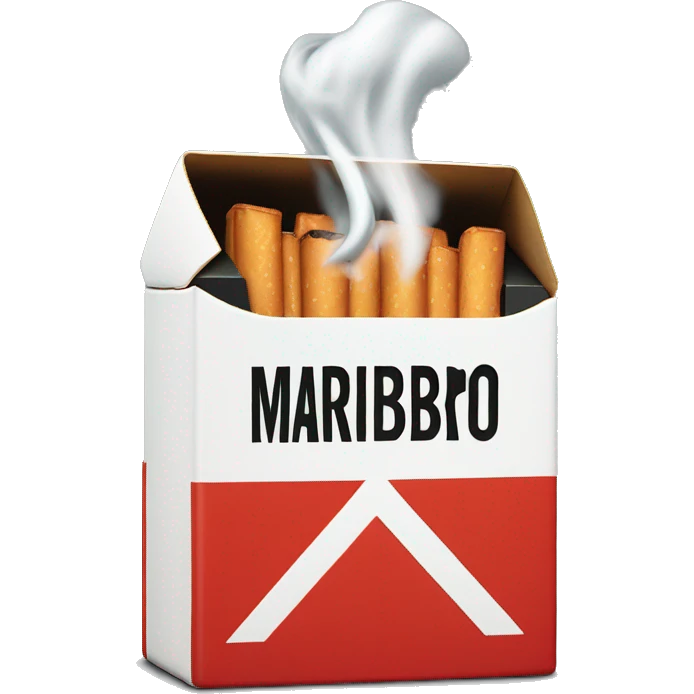 Marlboro box emoji