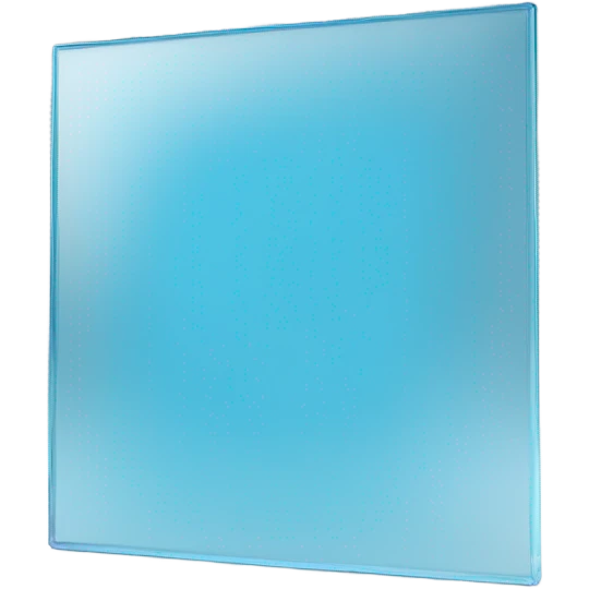 glass board with blue marker emoji