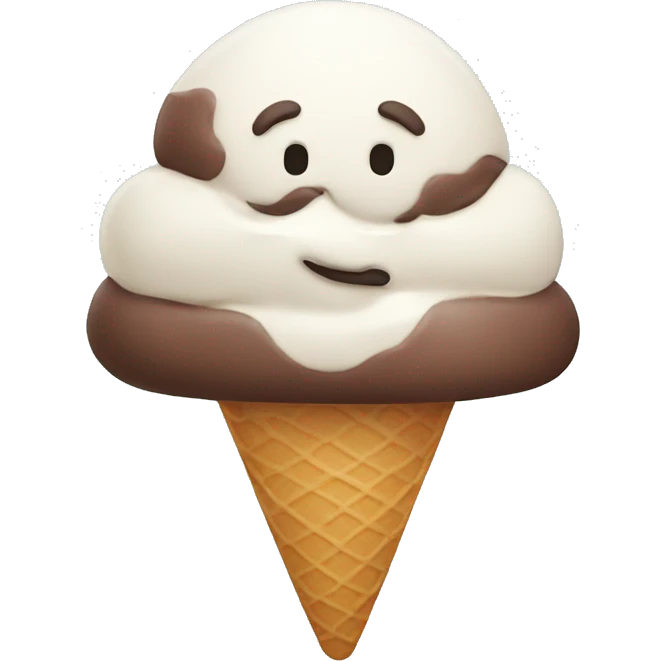 Ice cream emoji