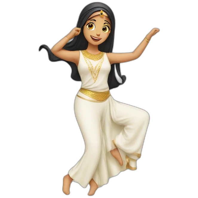 danse arabe femme emoji